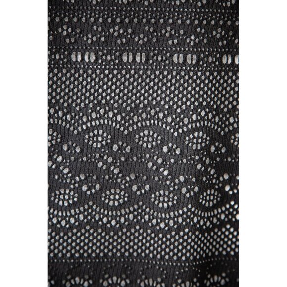 Merona Black Mesh Swim Cover Up, size L - Picture 4 of 4